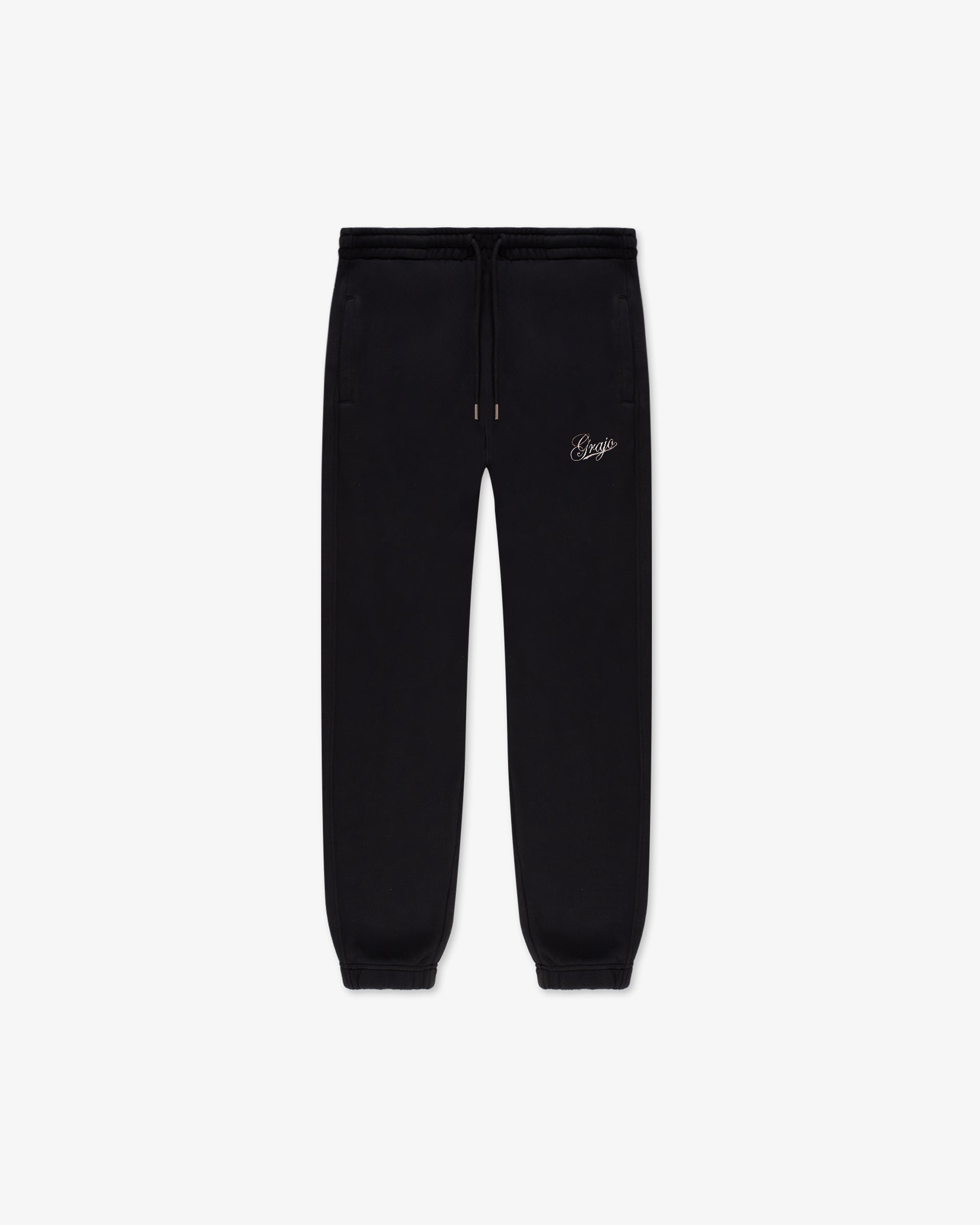 BLACK ELASTIC JOGGER