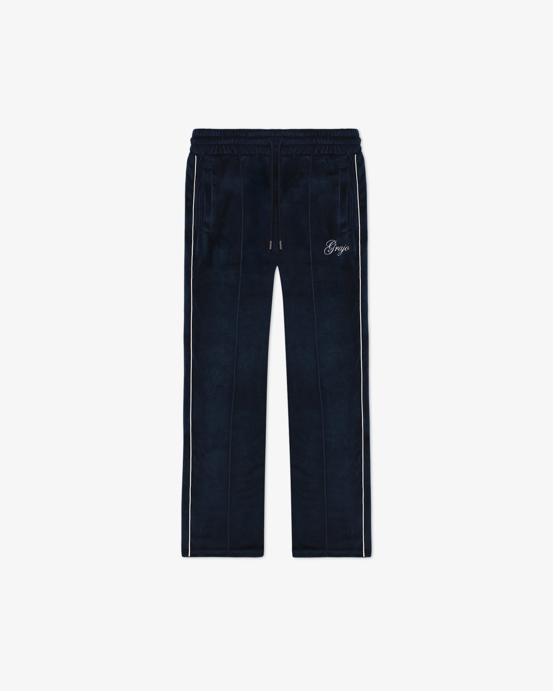 BLUE VELVET TRACKPANTS