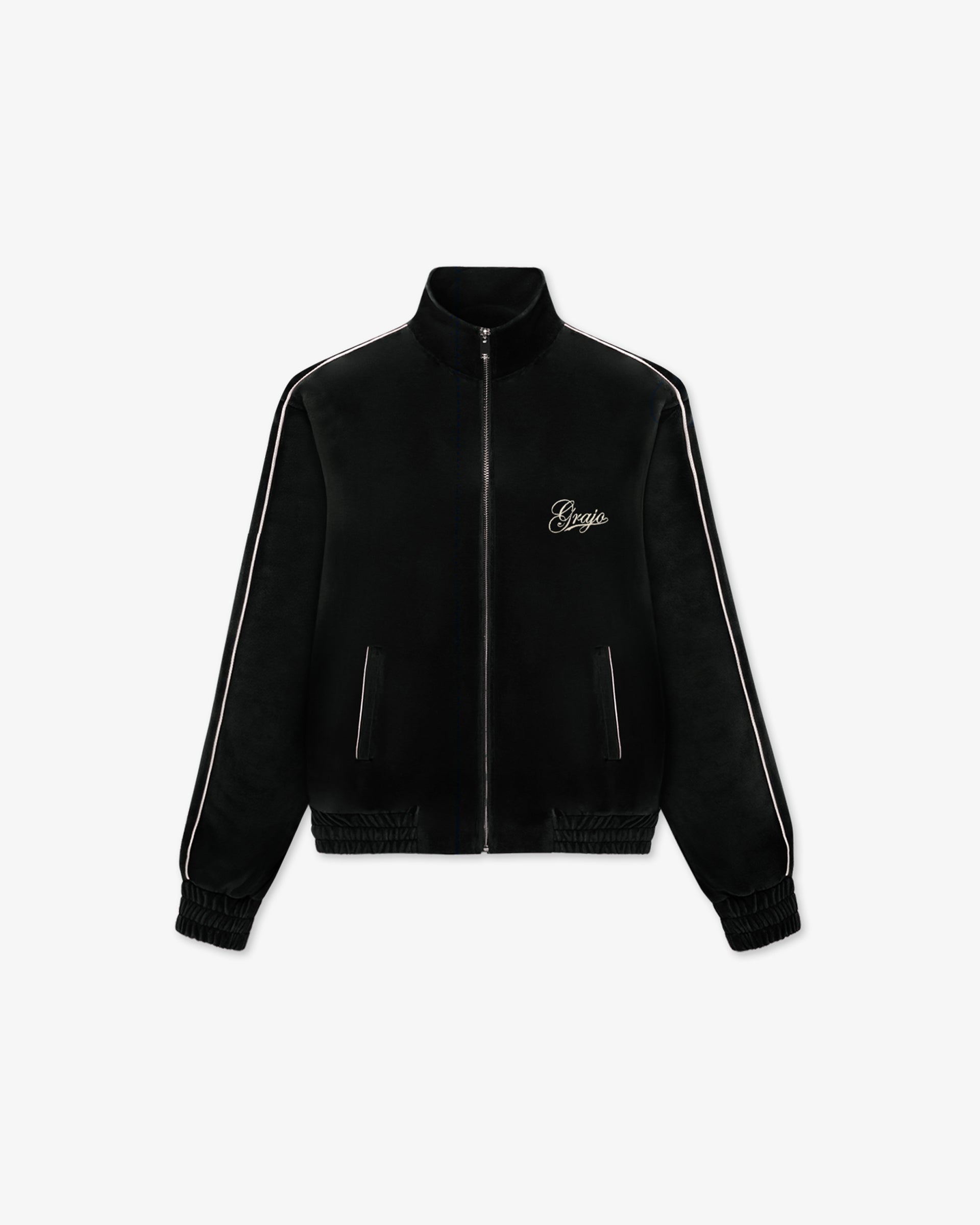 BLACK VELVET TRACKJACKET