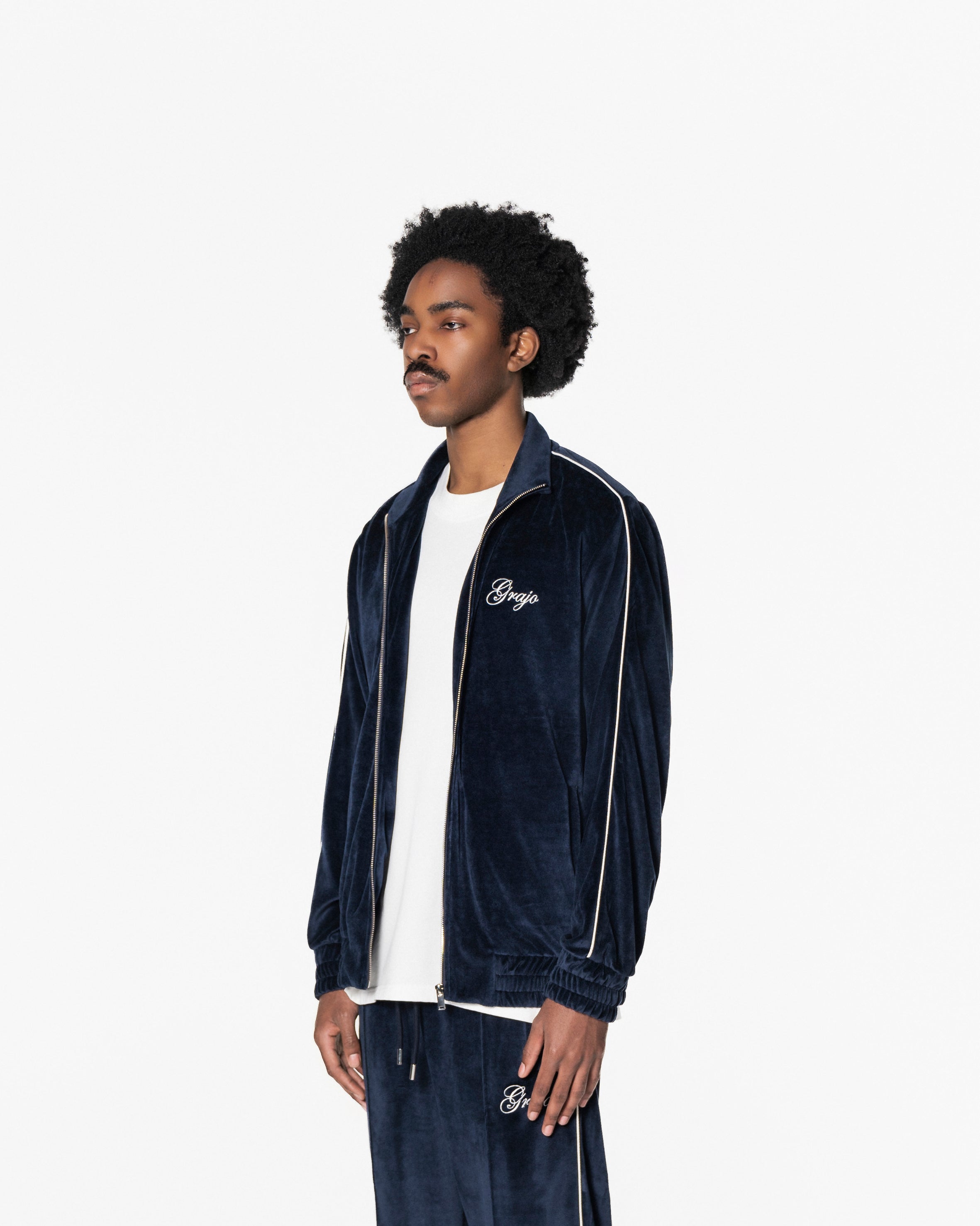 BLUE VELVET TRACKJACKET