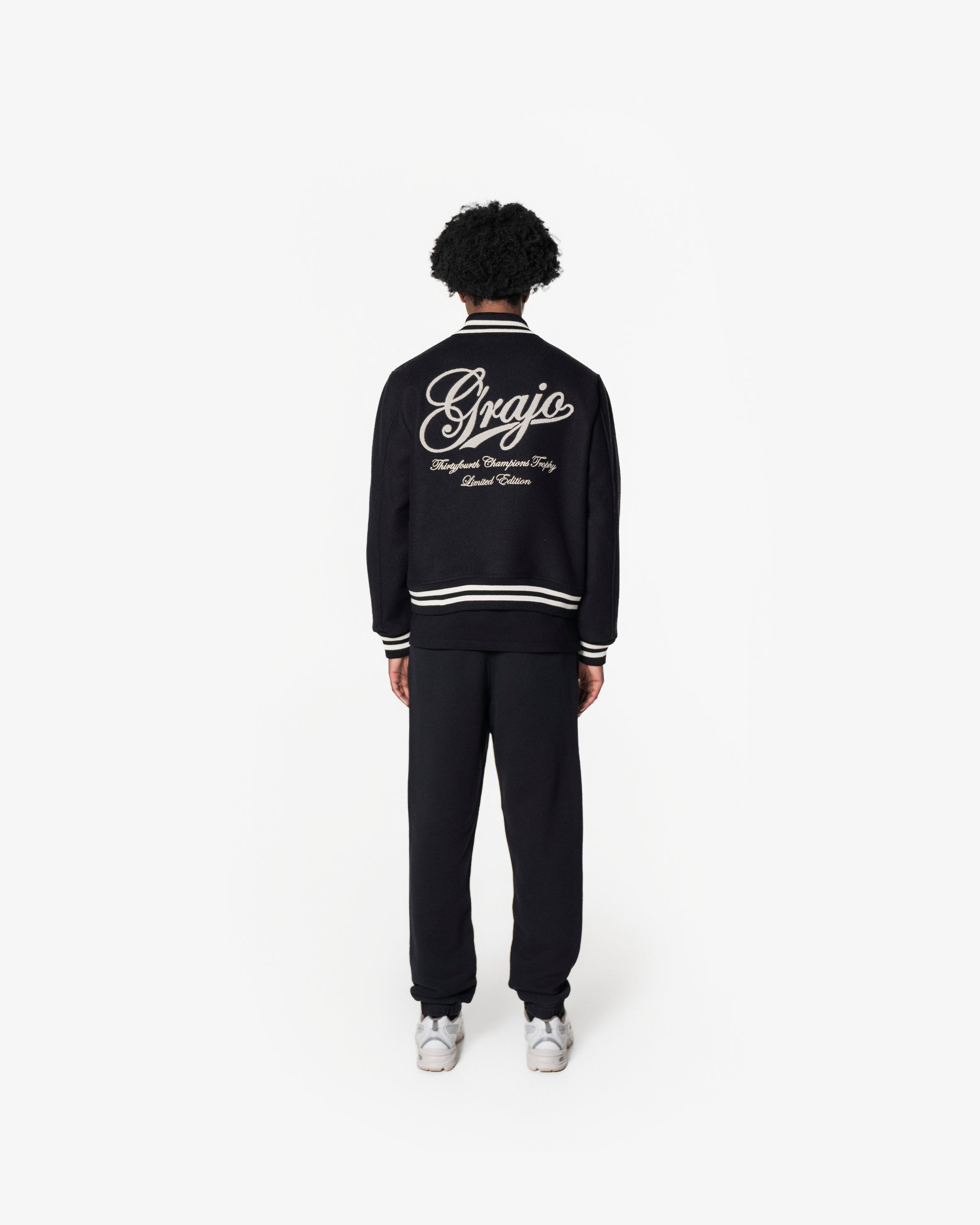 BLACK ELASTIC JOGGER