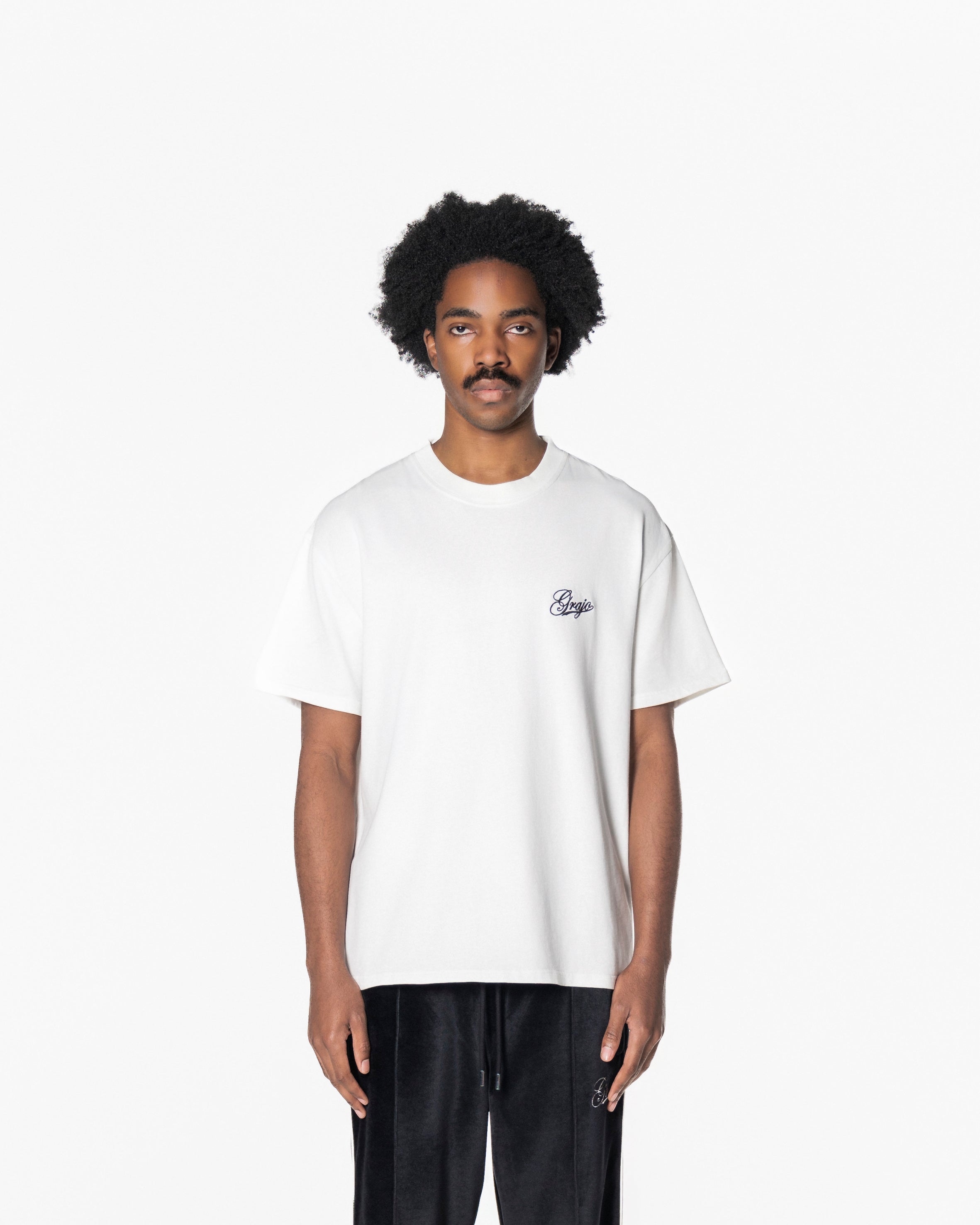 GRAJO LOGO T OFF WHITE