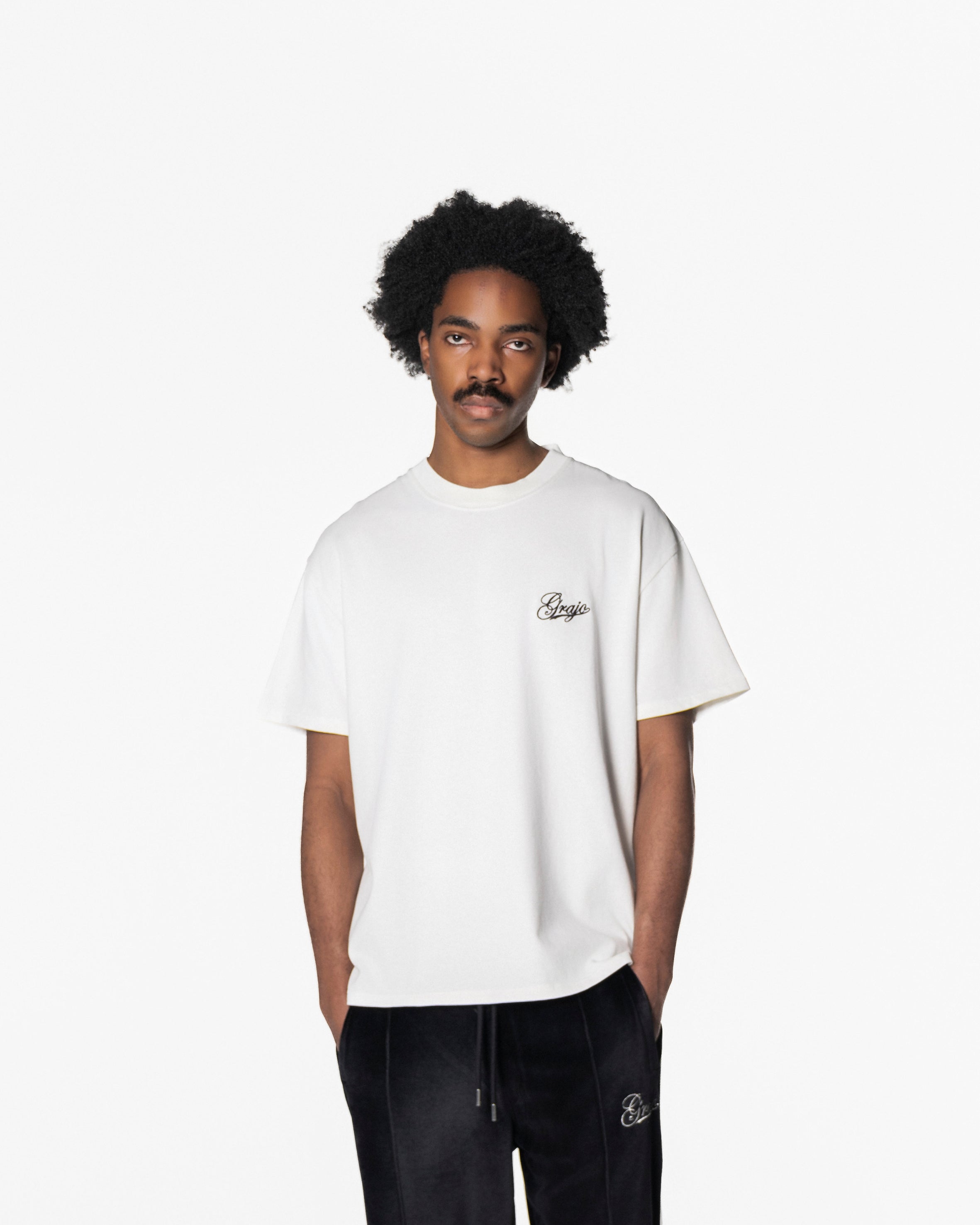 GRAJO LOGO T OFF WHITE