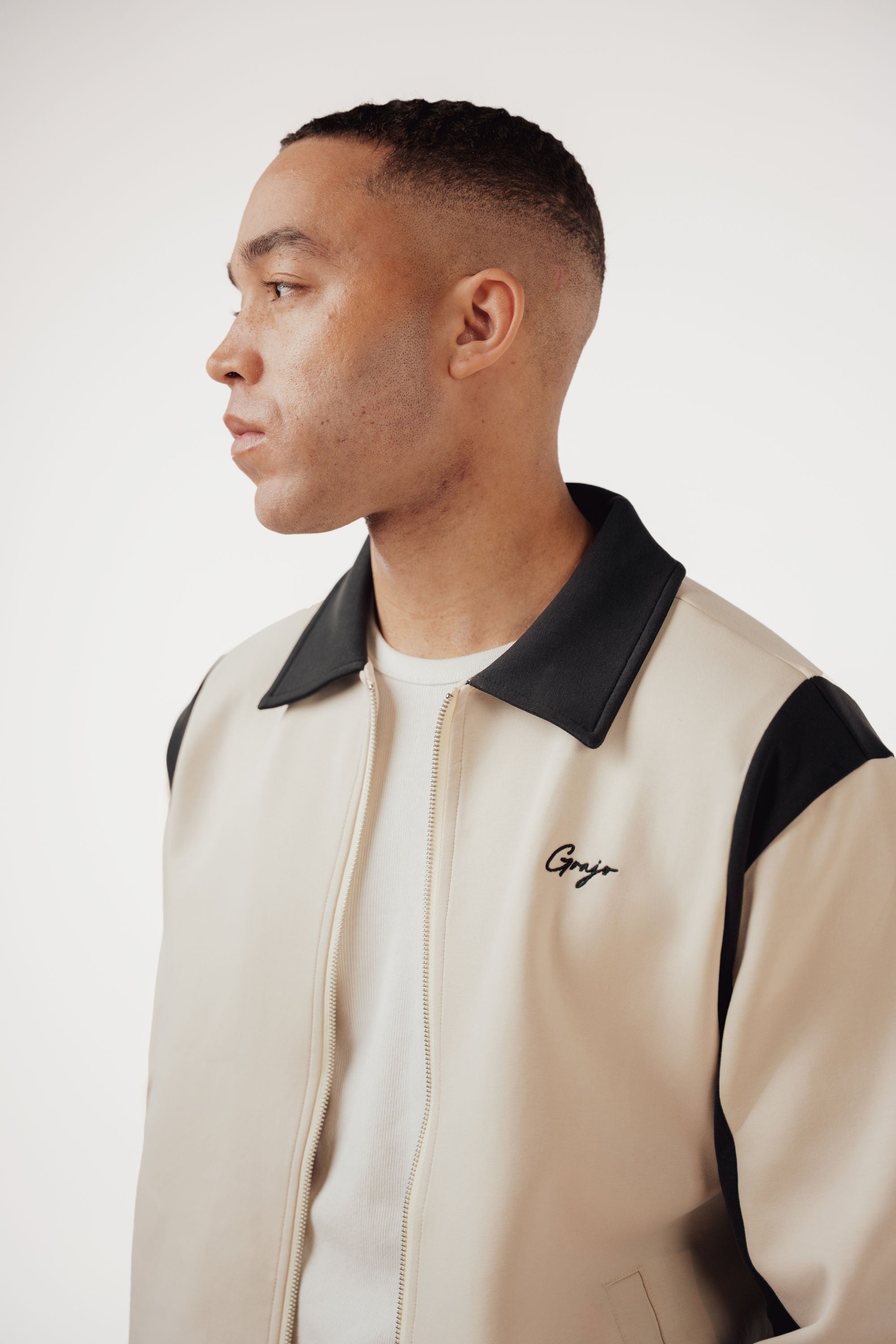 GRAJO Track Jacket Off White