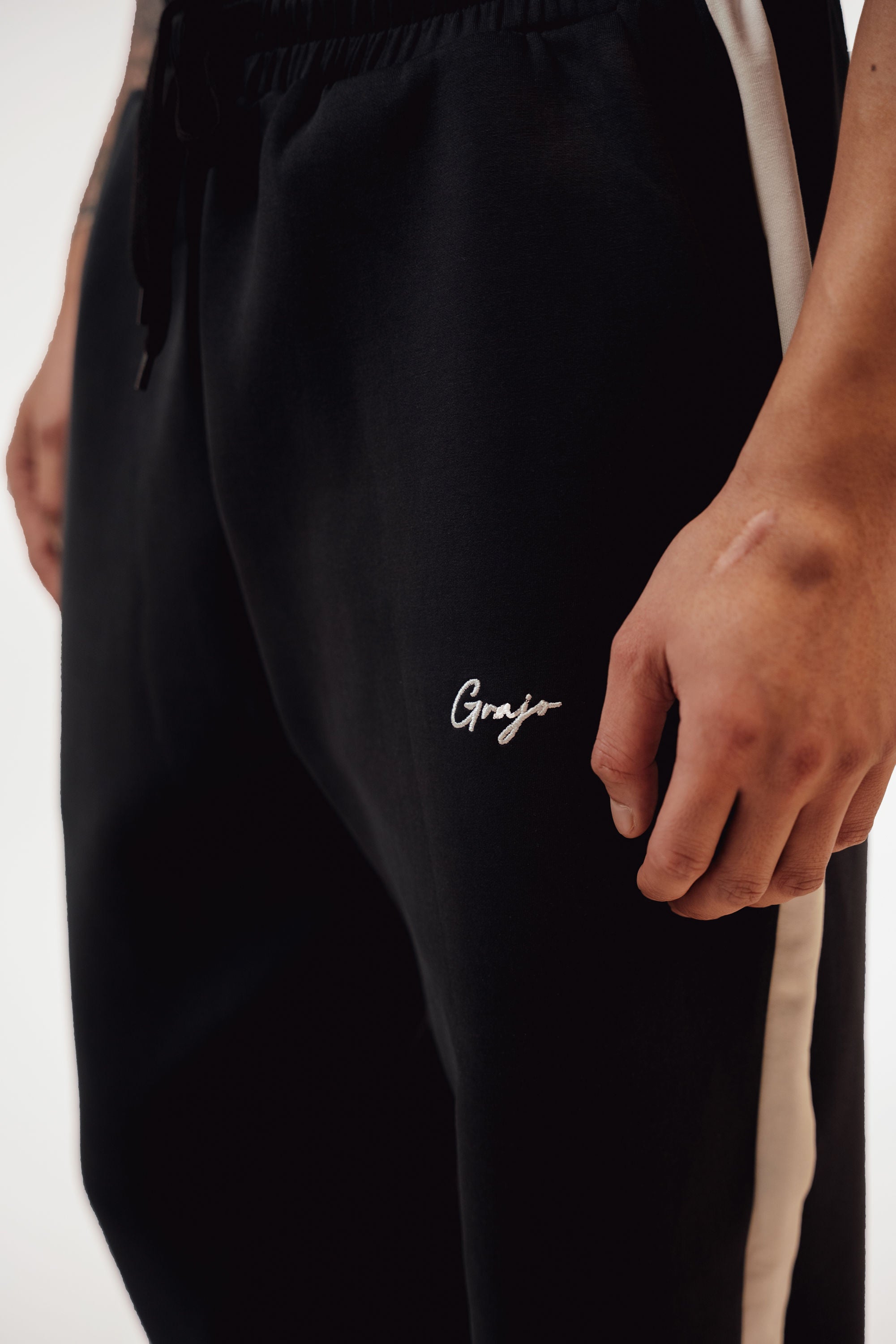 GRAJO Track Pants Black