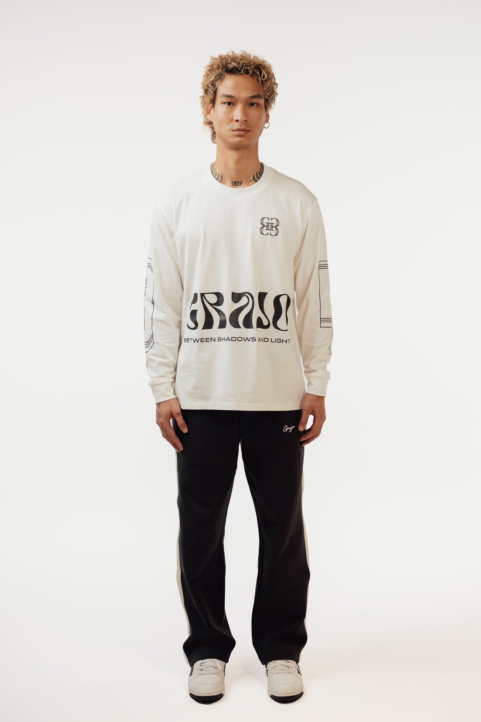 GRAJO Longsleeve White
